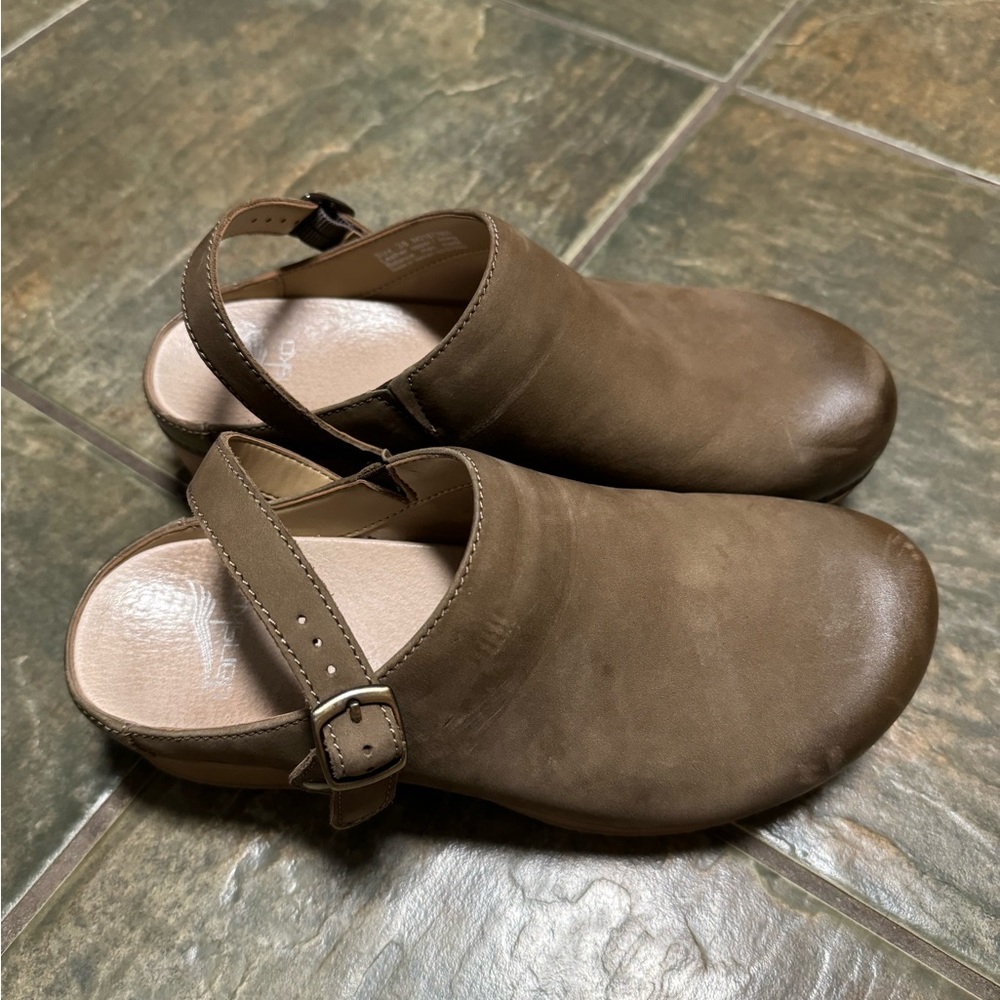 Dansko clogs.  Worn a handful of times. Size 38